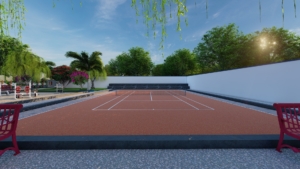 badminton court