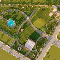 park top view